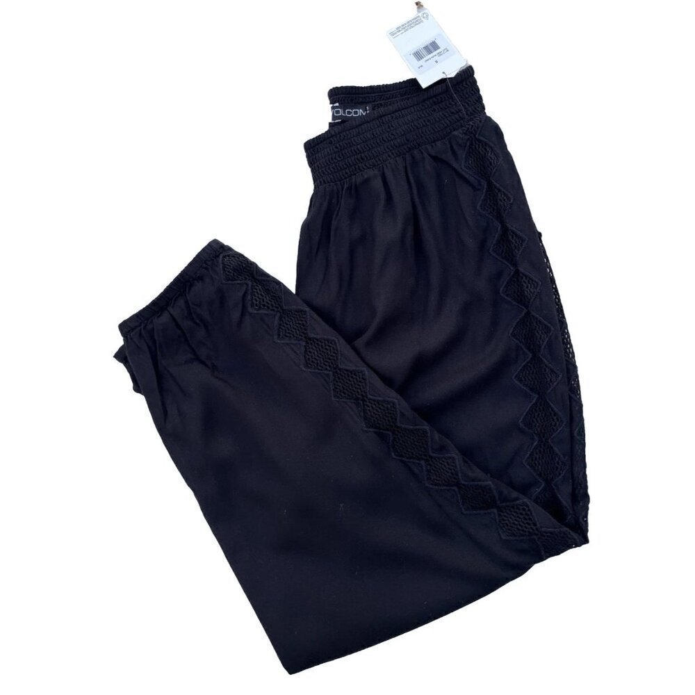 Volcom Cut and Run Soft Pants Black Size S - Picture 5 of 10